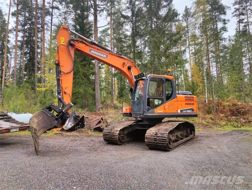Doosan DX160 LC-5 Kāpurķēžu ekskavatori