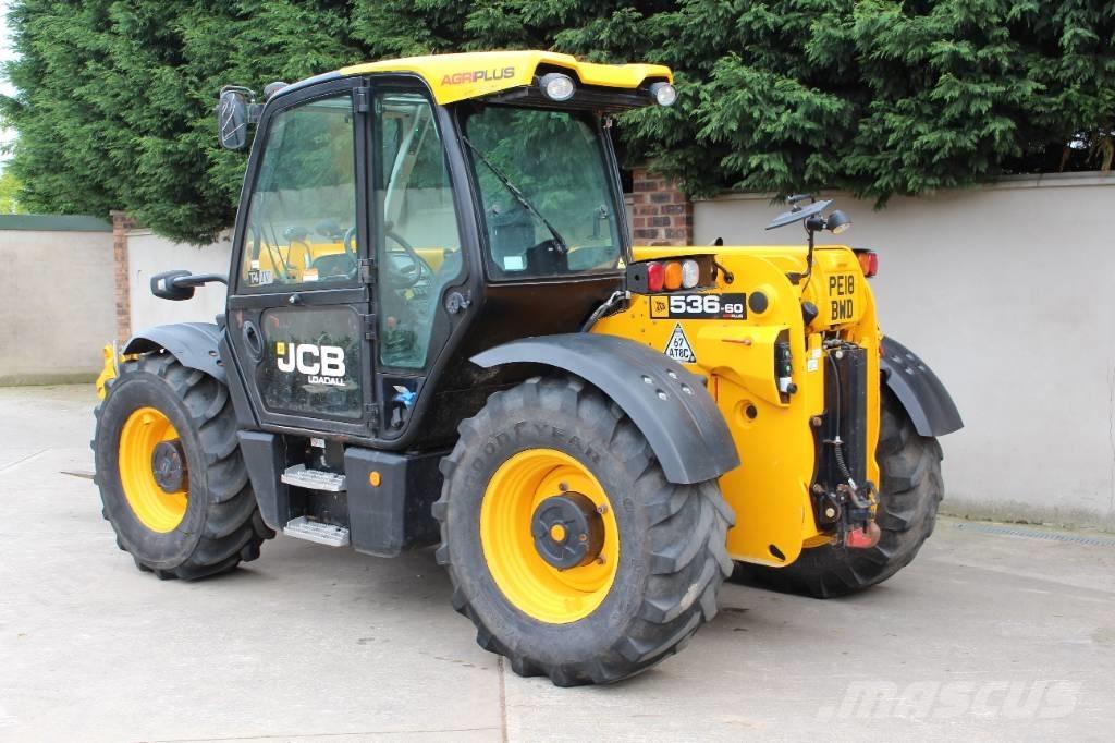 JCB 536-60 Agri-Plus Lauksaimniecības pacēlāji