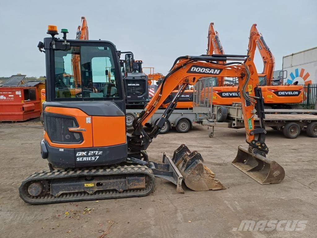 Doosan DX 27 Z - 7 Mini ekskavatori < 7 t