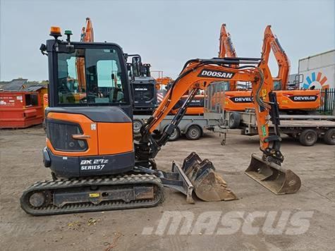 Doosan DX 27 Z - 7 Mini ekskavatori < 7 t