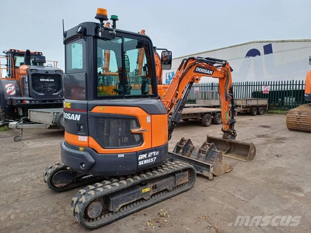 Doosan DX 27 Z - 7 Mini ekskavatori < 7 t