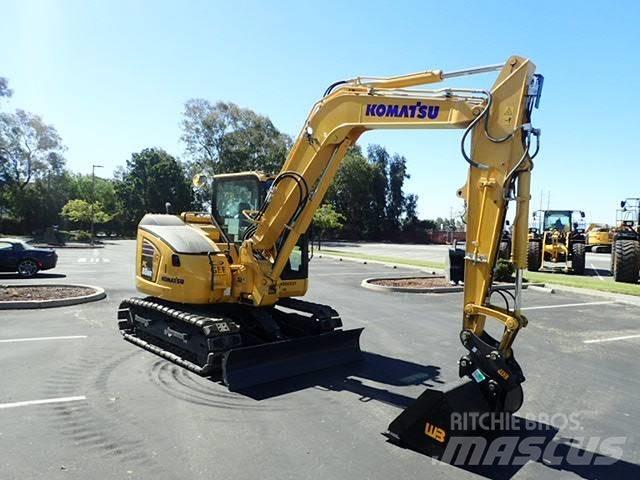 Komatsu PC88MR-11 Kāpurķēžu ekskavatori