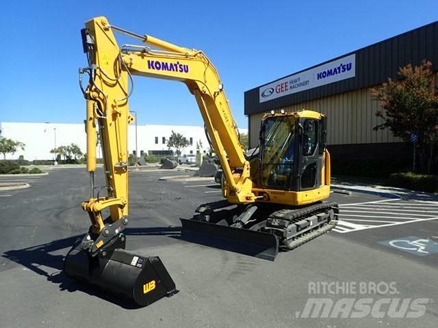 Komatsu PC88MR-11 Kāpurķēžu ekskavatori