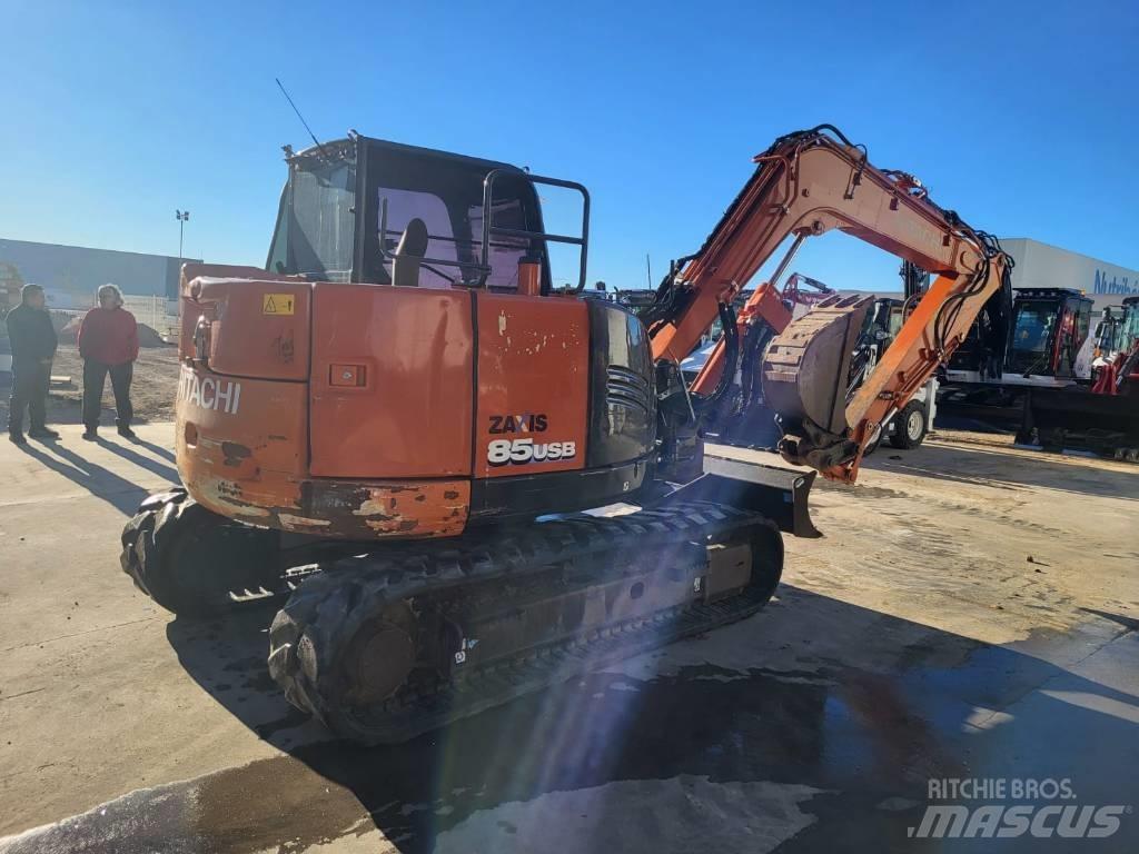 Hitachi ZX 85 US B-6 Vidēja lieluma ekskavatori 7 t - 12 t