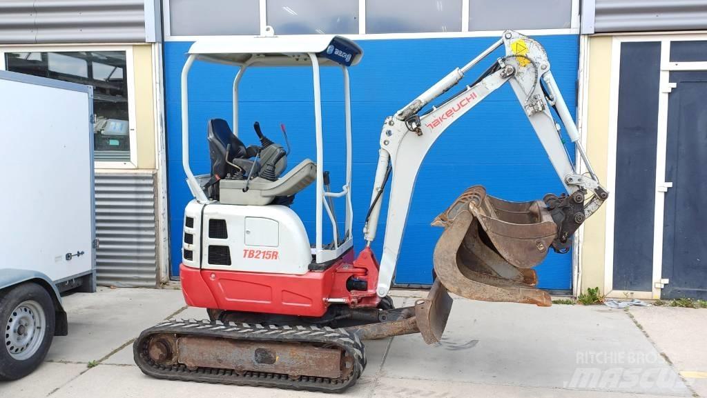 Takeuchi TB 215 R Mini ekskavatori < 7 t