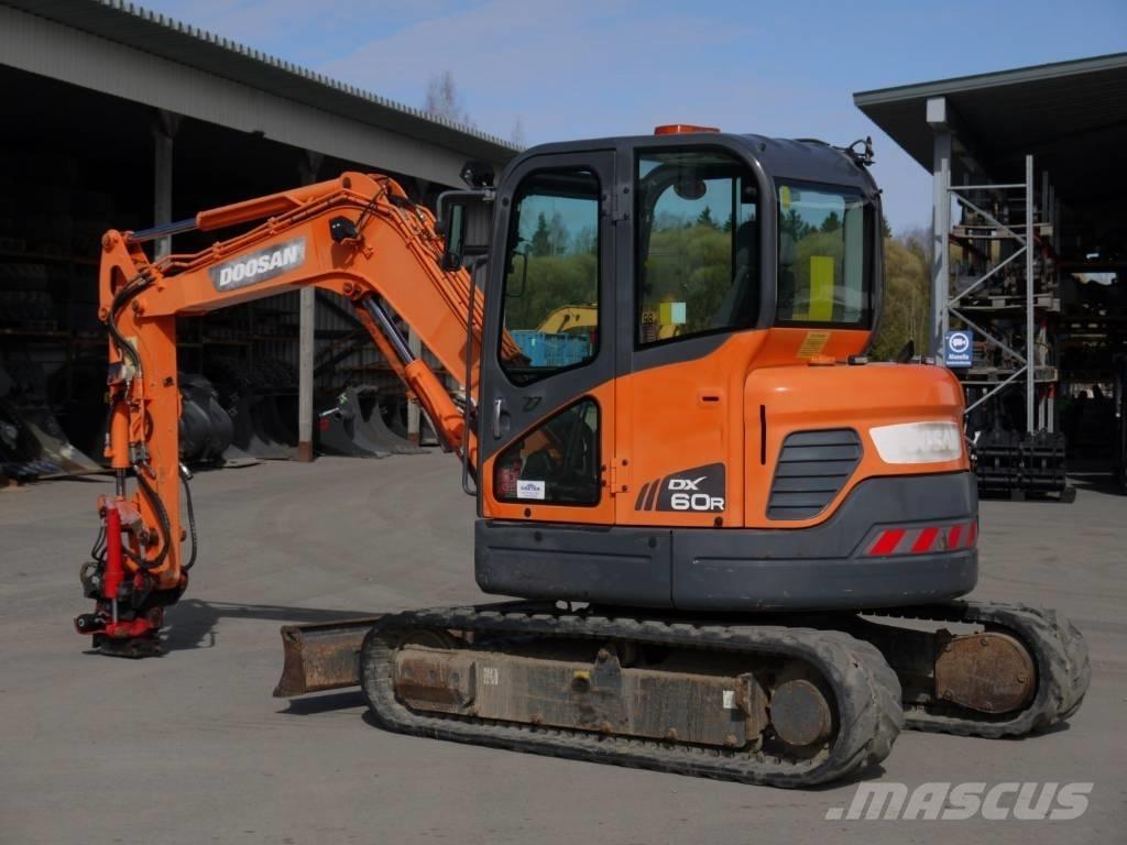 Doosan DX 60 R Mini ekskavatori < 7 t