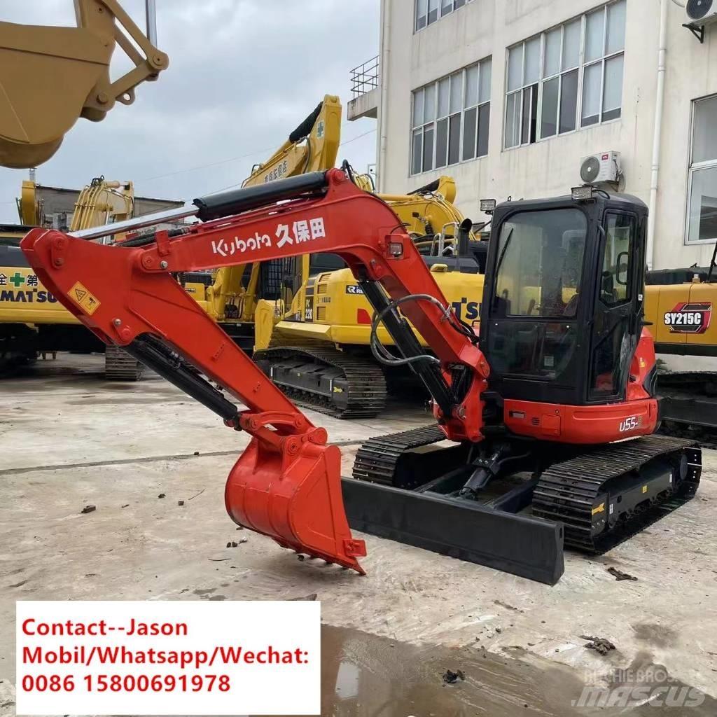 Kubota U55-5 Mini ekskavatori < 7 t