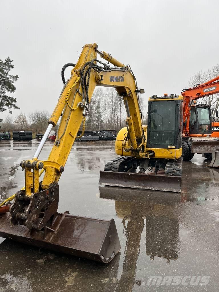 Komatsu PC 80 MR-3 Kāpurķēžu ekskavatori