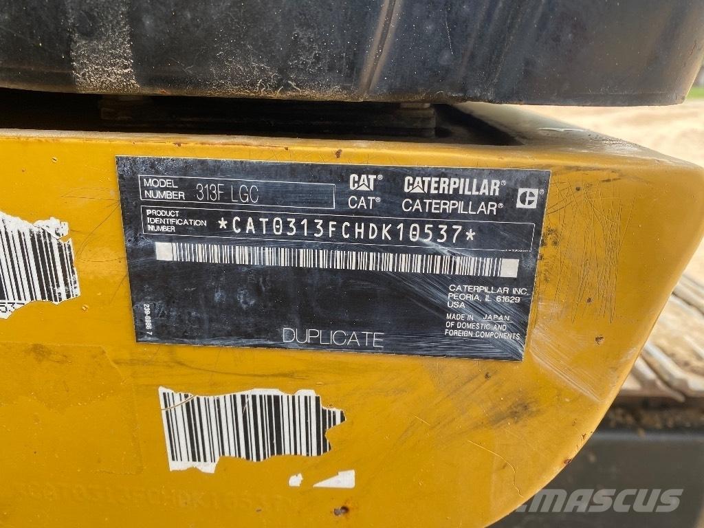 CAT 313 F LGC Kāpurķēžu ekskavatori