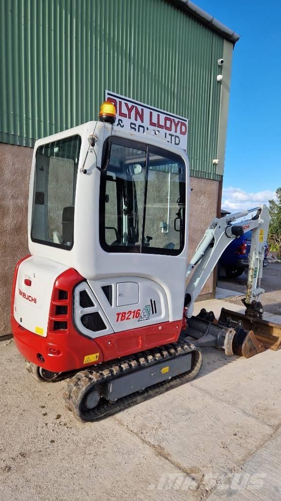 Takeuchi TB 216 A Mini ekskavatori < 7 t