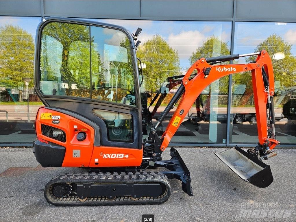 Kubota KX 019-4 Mini ekskavatori < 7 t