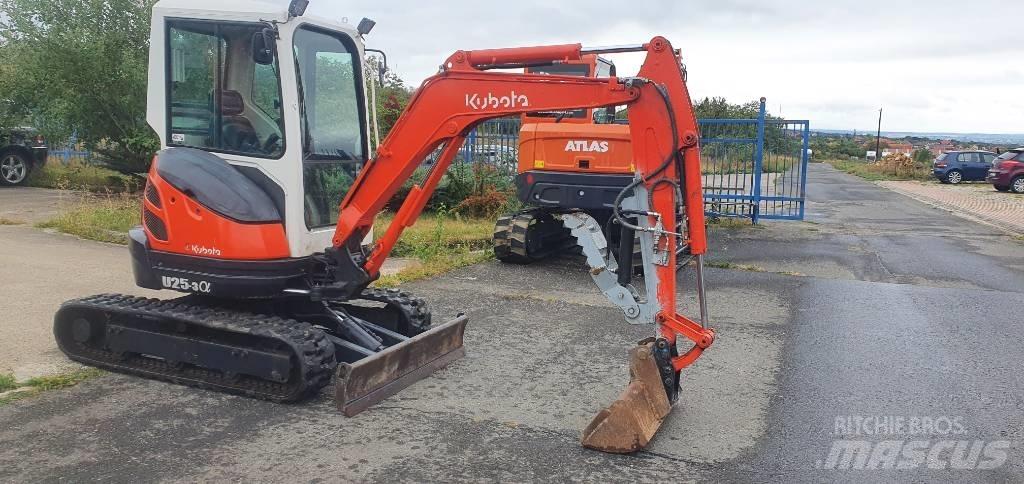 Kubota U 25-3 Mini ekskavatori < 7 t
