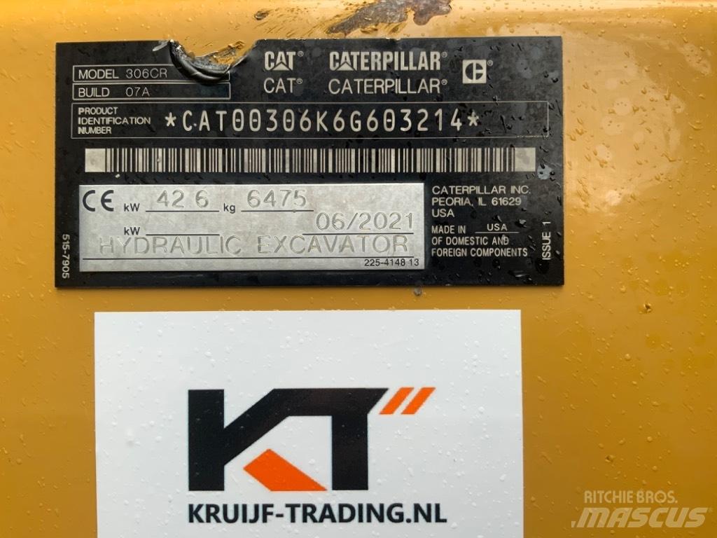 CAT erpillar 306 CR Mini ekskavatori < 7 t