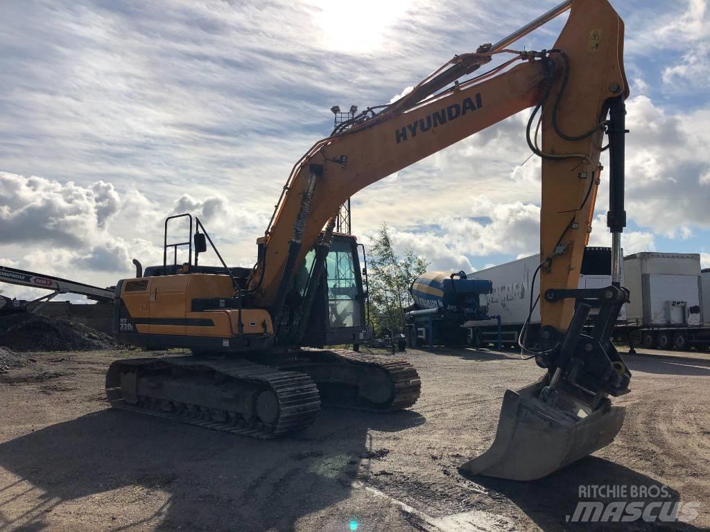 Hyundai HX 220 L Kāpurķēžu ekskavatori