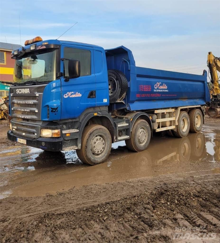 Scania R 420 8X4 Kravas automašinas konteineru vedeji