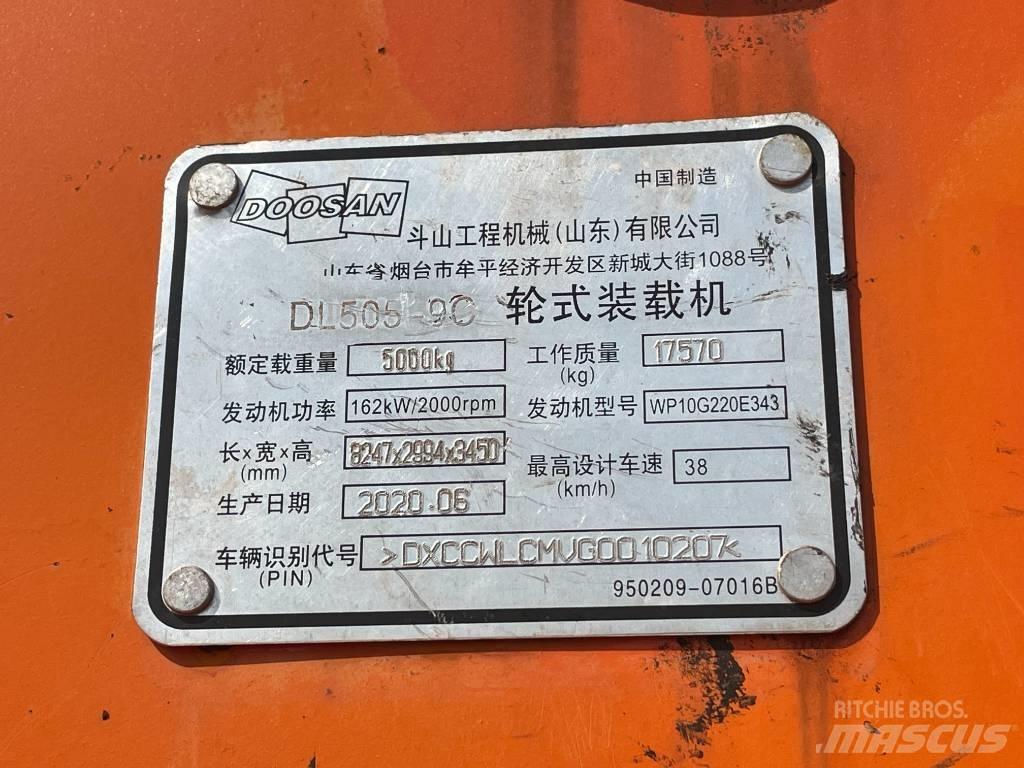 Doosan DL 505 Iekrāvēji uz riteņiem