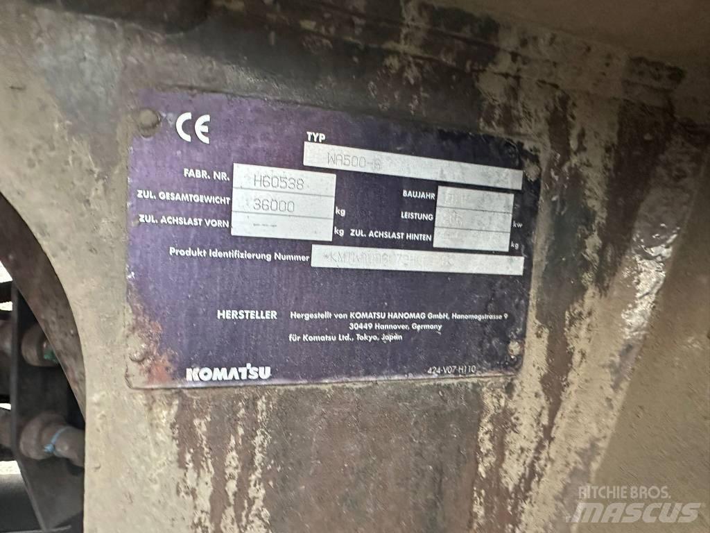 Komatsu WA 500-6 Iekrāvēji uz riteņiem