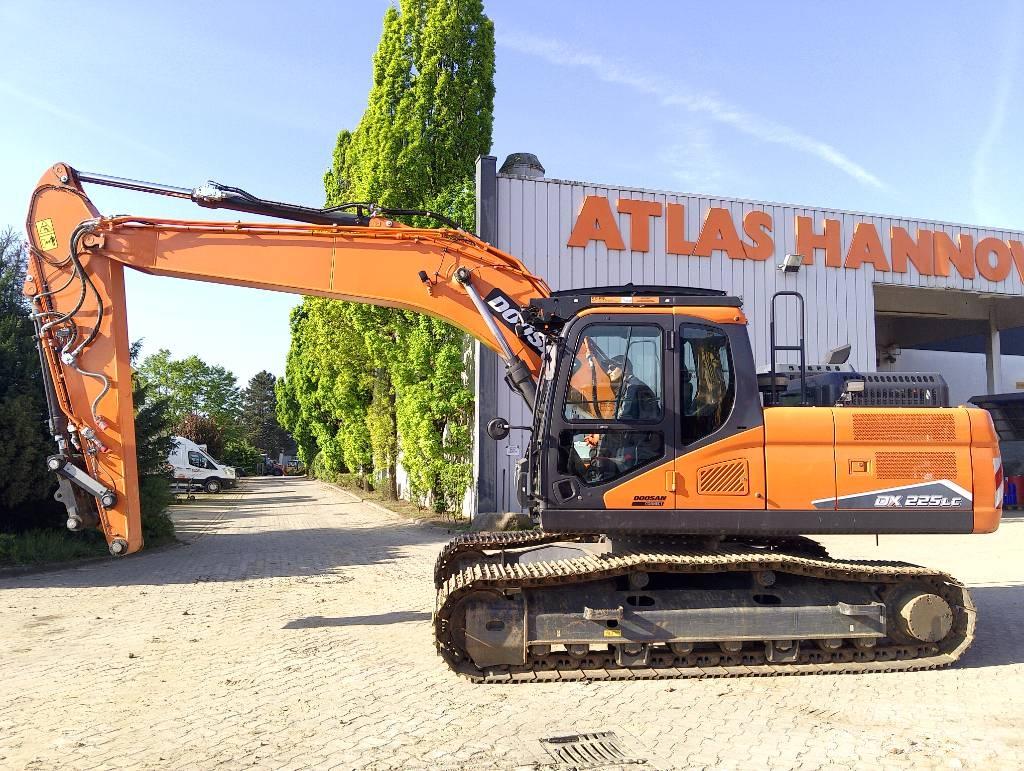 Doosan DX225LC-7 Kāpurķēžu ekskavatori
