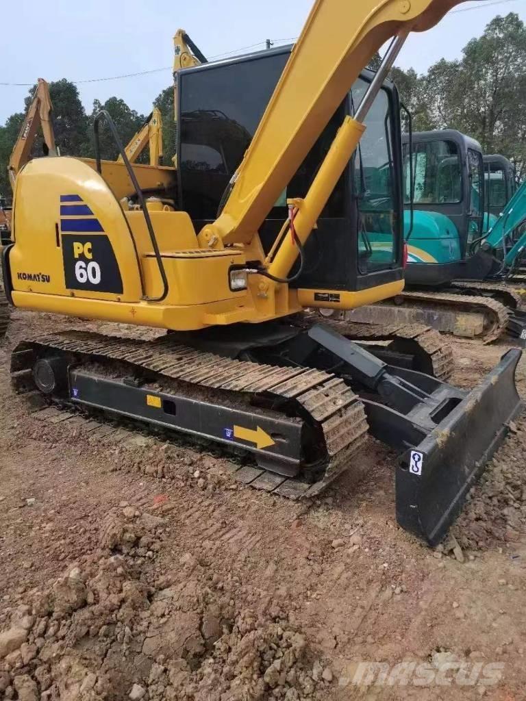 Komatsu PC 60-8 Kāpurķēžu ekskavatori