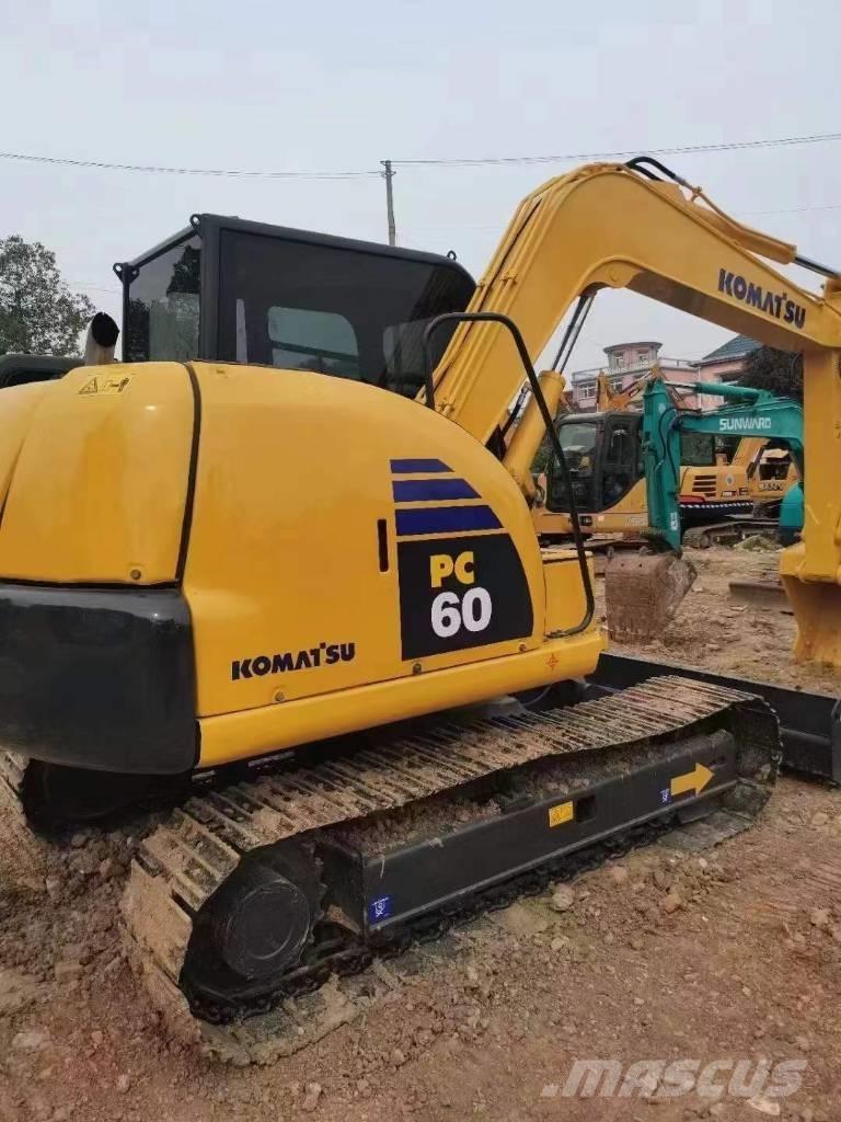 Komatsu PC 60-8 Kāpurķēžu ekskavatori