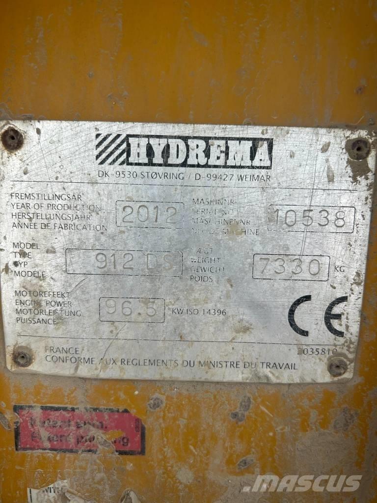 Hydrema 912DS Pašizgāzēji