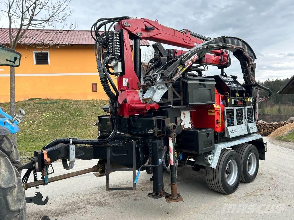 Mus-Max 8XL Koka šķēlēji, frēzes, šķeldotāji