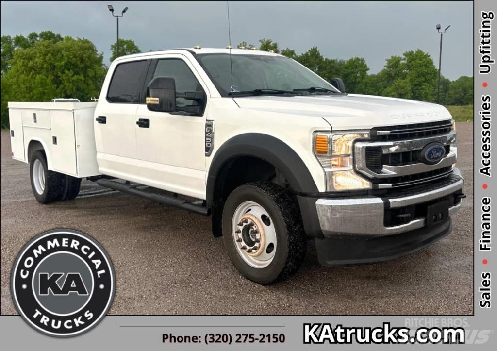 Ford F 450 XLT SD Vieglais kravas automobilis/izkraušana no sāniem