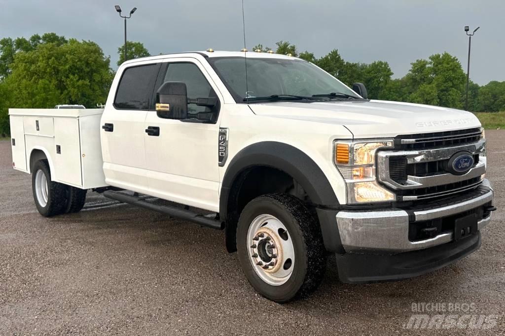 Ford F 450 XLT SD Vieglais kravas automobilis/izkraušana no sāniem