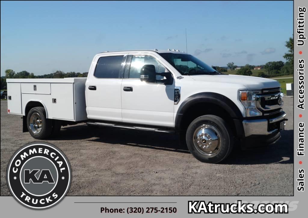 Ford F 450 XLT SD Vieglais kravas automobilis/izkraušana no sāniem