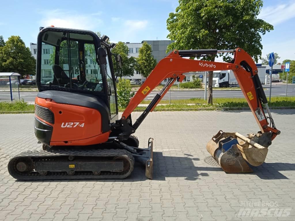 Kubota U 27-4 Mini ekskavatori < 7 t