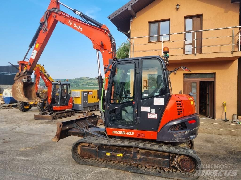 Kubota KX 80-4 Vidēja lieluma ekskavatori 7 t - 12 t
