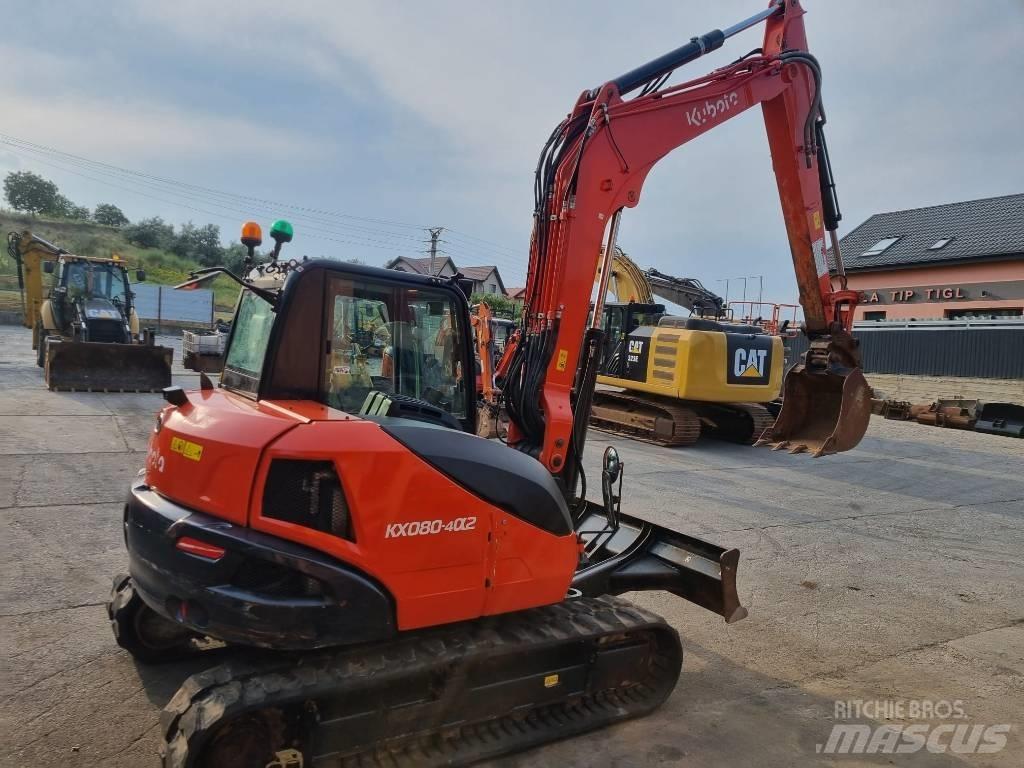 Kubota KX 80-4 Vidēja lieluma ekskavatori 7 t - 12 t
