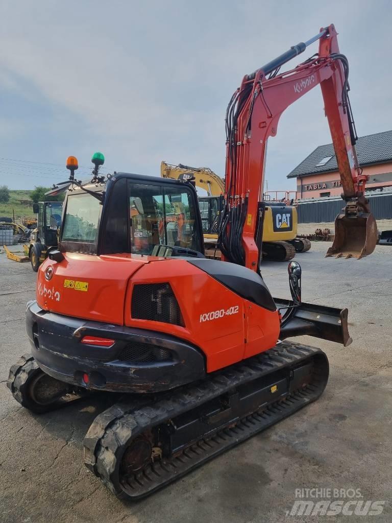 Kubota KX 80-4 Vidēja lieluma ekskavatori 7 t - 12 t