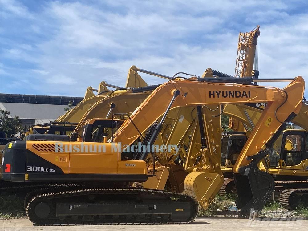 Hyundai R300LC-9 Kāpurķēžu ekskavatori