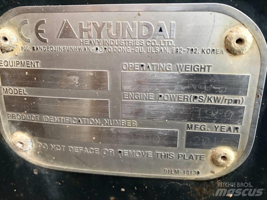 Hyundai 140 LC9 Kāpurķēžu ekskavatori