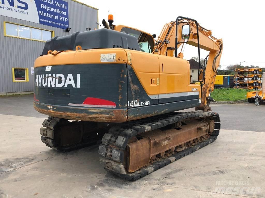 Hyundai 140 LC9 Kāpurķēžu ekskavatori