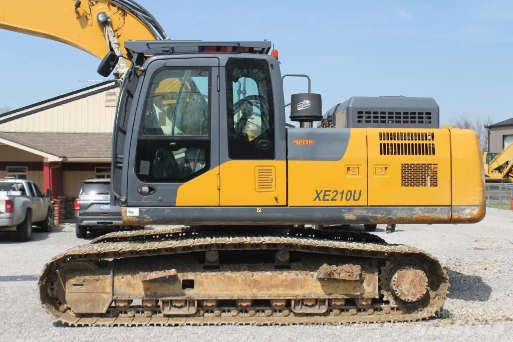 XCMG xe210u Kāpurķēžu ekskavatori