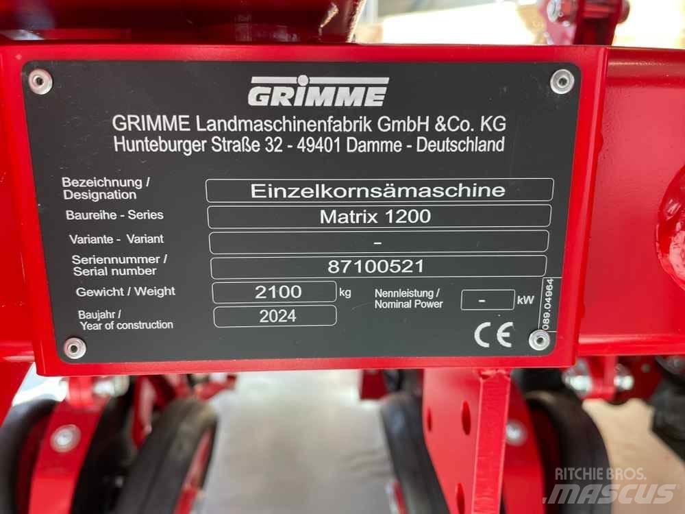 Grimme MATRIX 1200 Lauksaimniecība- Citi