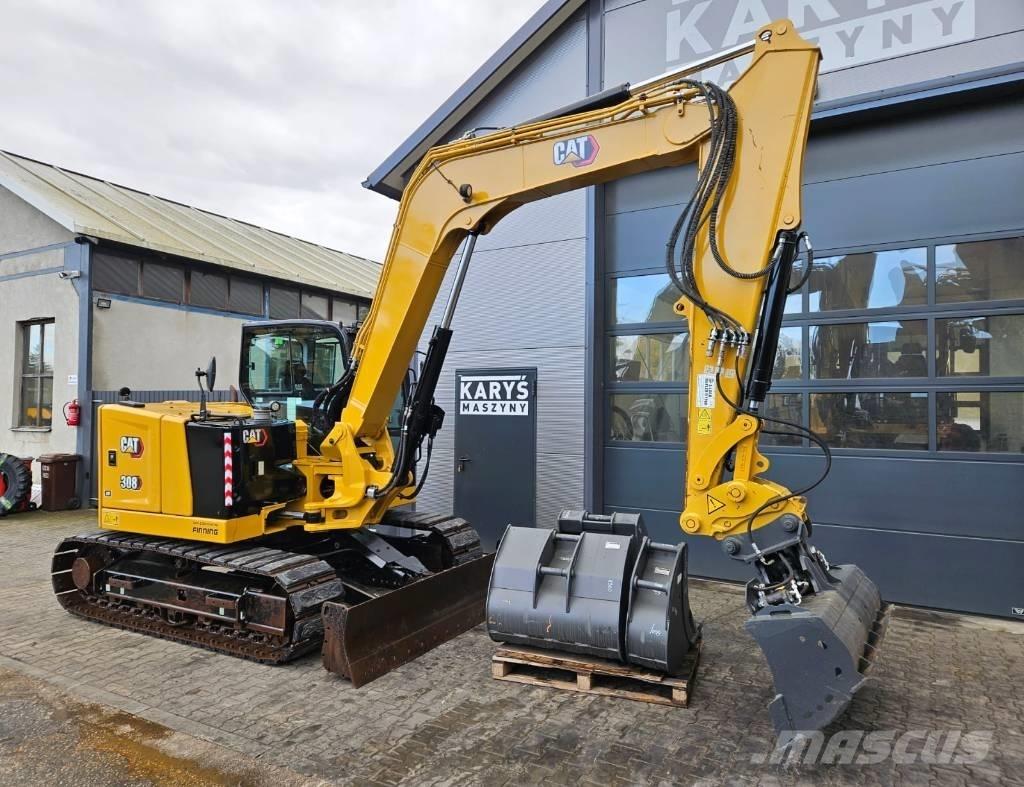 CAT 308 CR Vidēja lieluma ekskavatori 7 t - 12 t