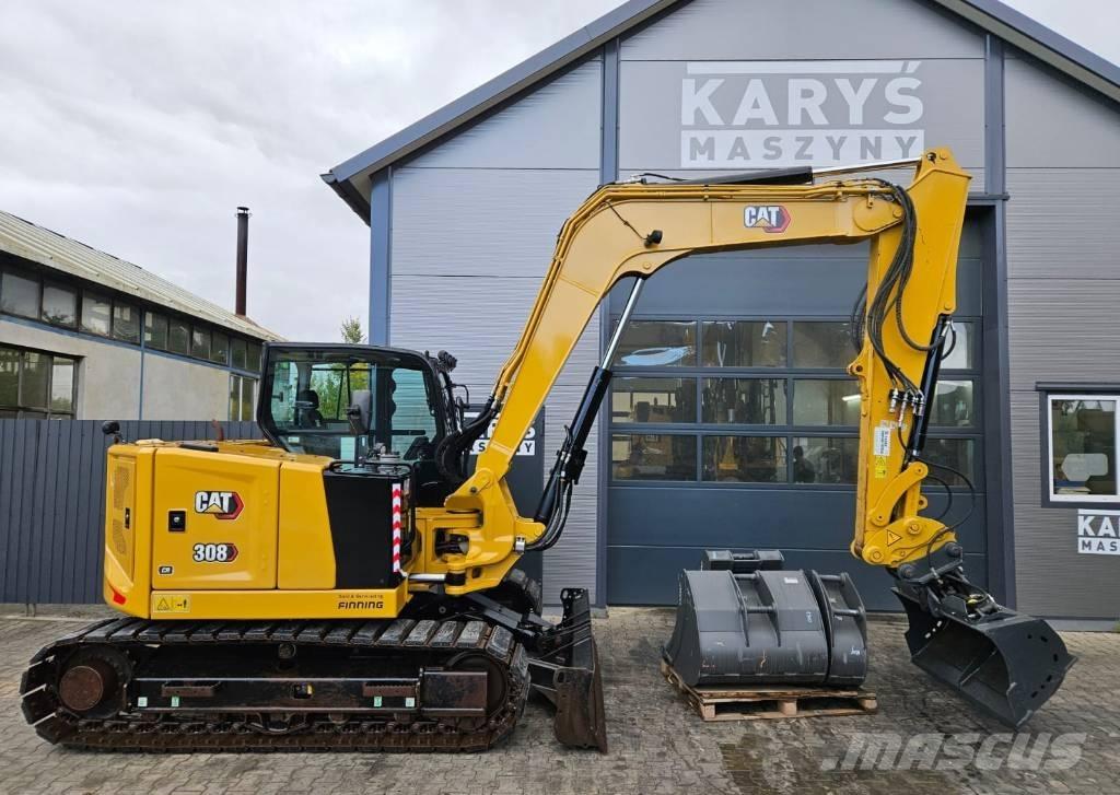 CAT 308 CR Vidēja lieluma ekskavatori 7 t - 12 t