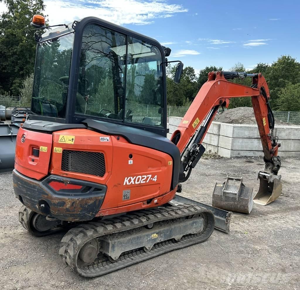 Kubota KX 027 Mini ekskavatori < 7 t