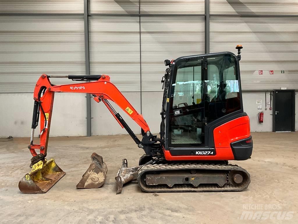 Kubota KX 027-4 Mini ekskavatori < 7 t