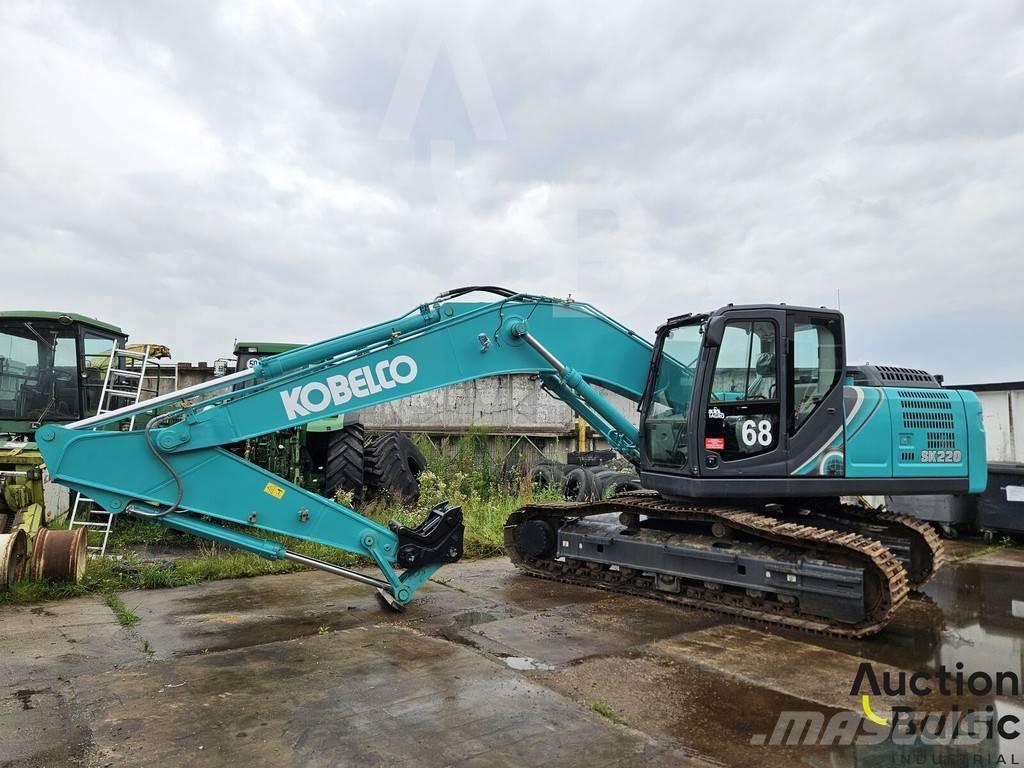 Kobelco SK 220-10 Kāpurķēžu ekskavatori
