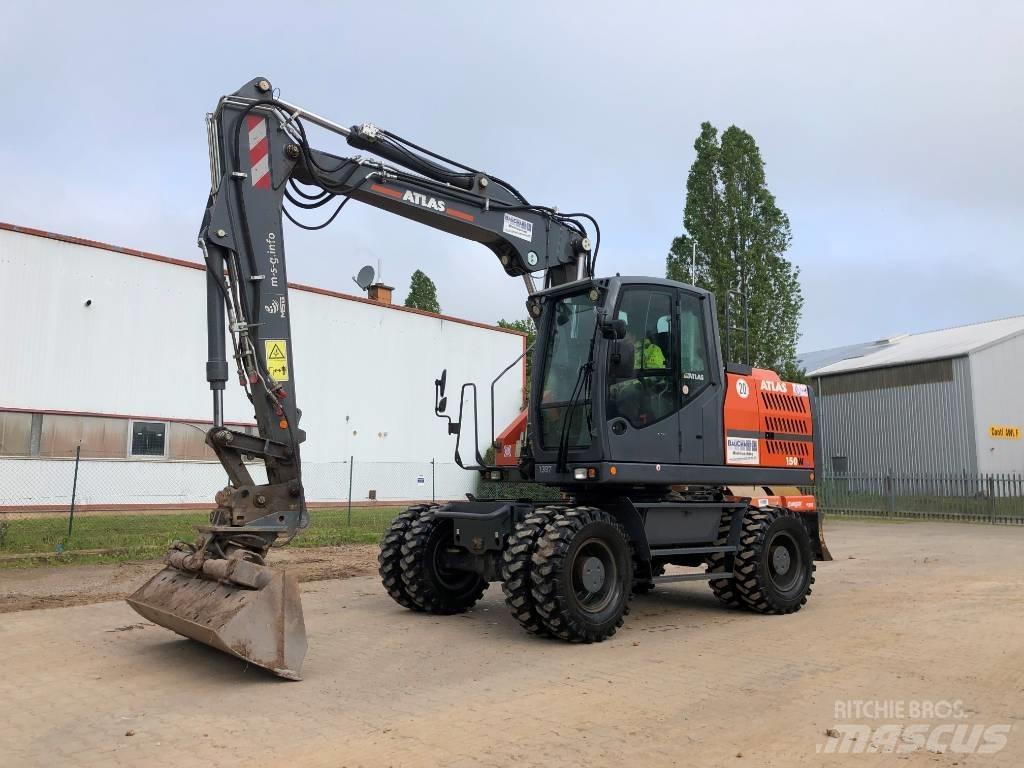 Atlas 150 W Ekskavatori uz riteņiem