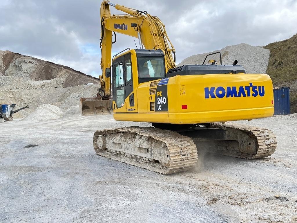 Komatsu PC 240 Kāpurķēžu ekskavatori