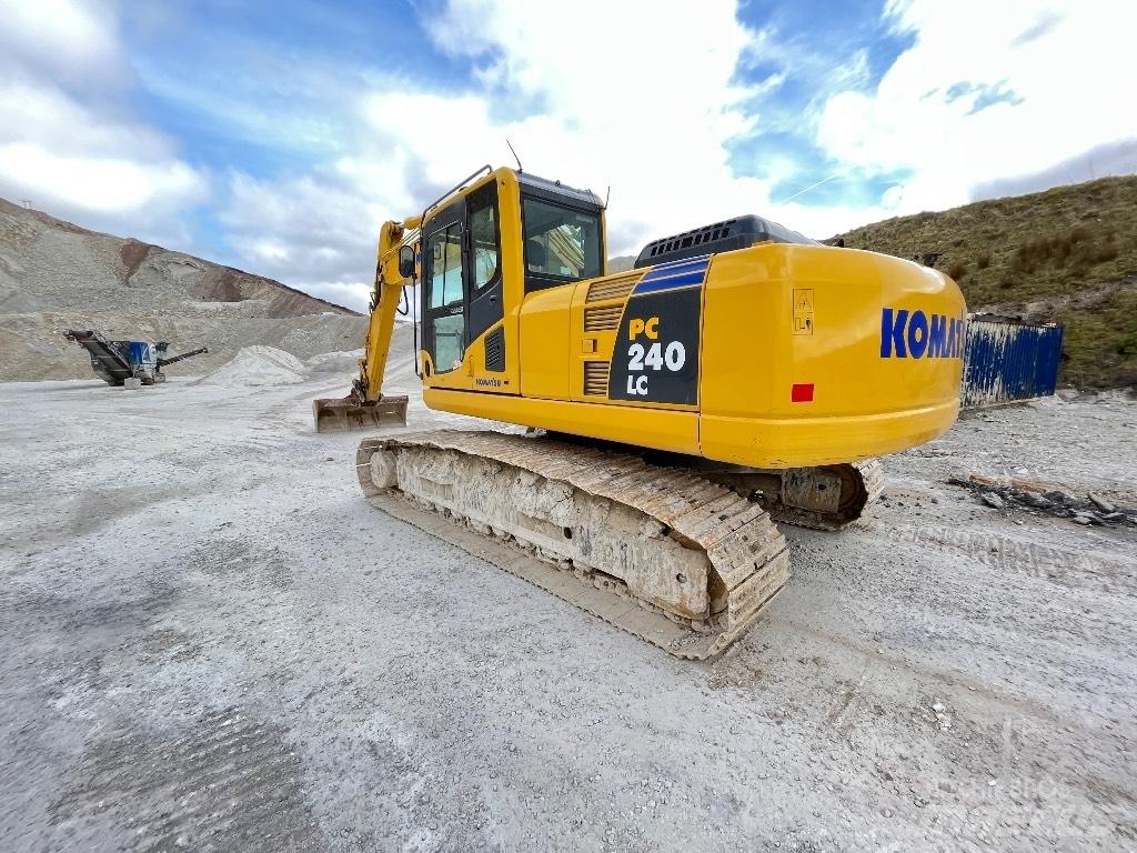 Komatsu PC 240 Kāpurķēžu ekskavatori