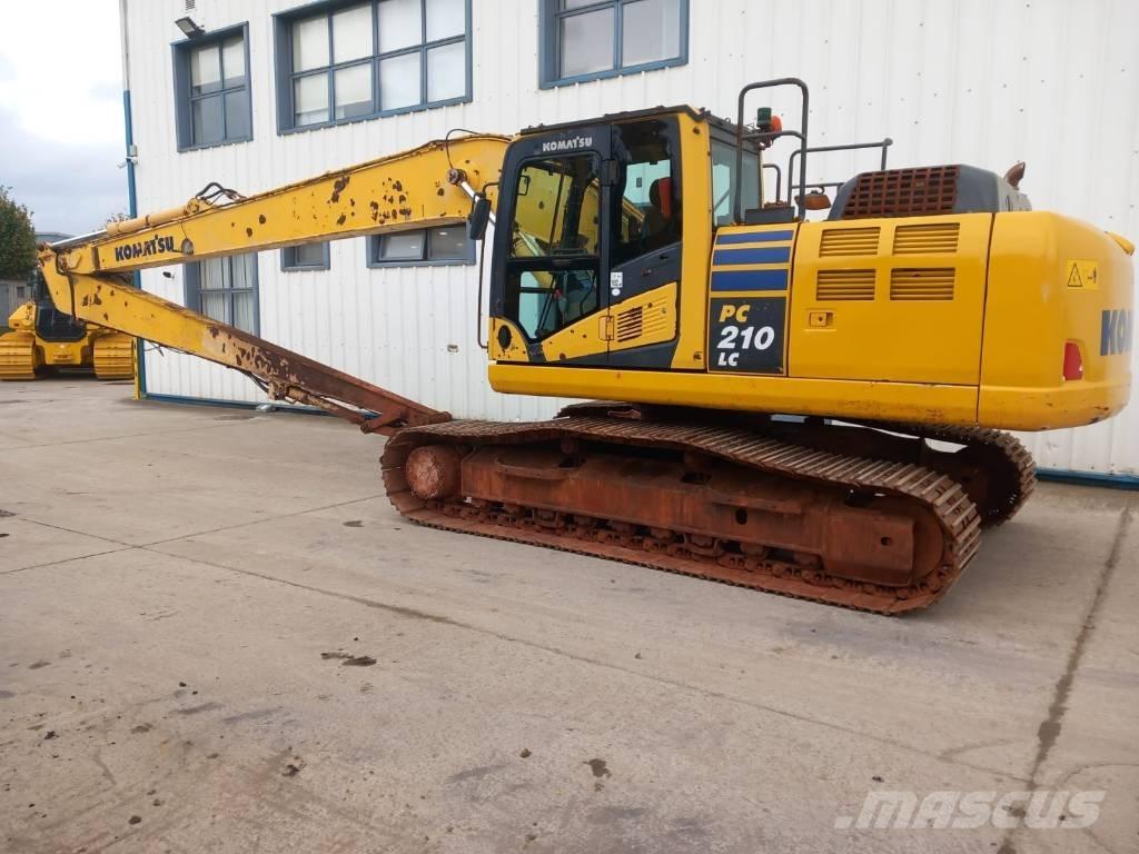 Komatsu PC210LC-10 Kāpurķēžu ekskavatori