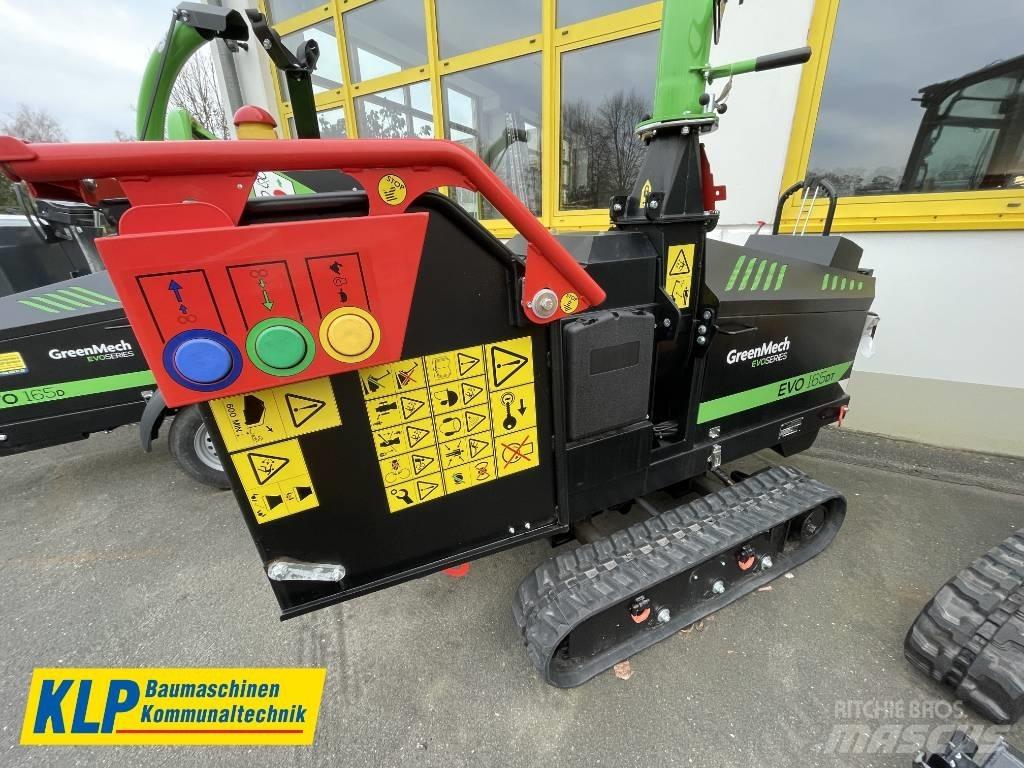 Greenmech EVO 165 D Koksnes šķeldotāji