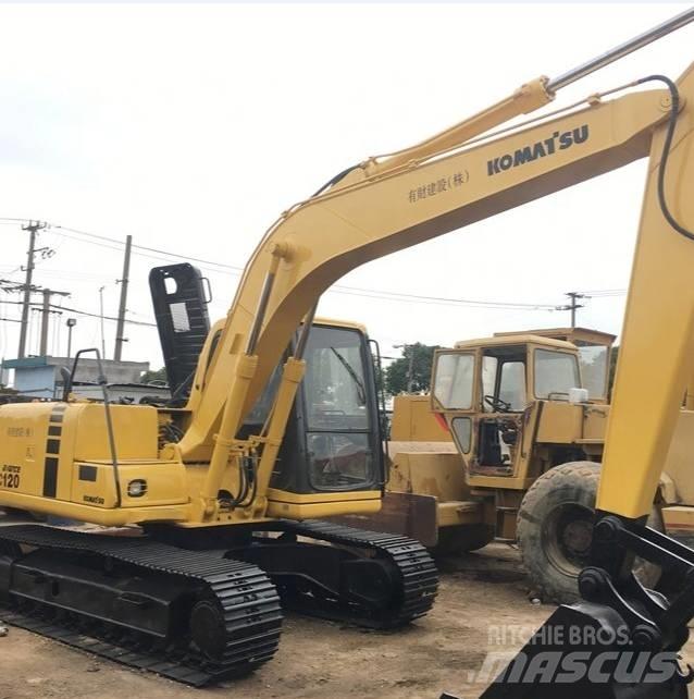Komatsu pc120 Kāpurķēžu ekskavatori