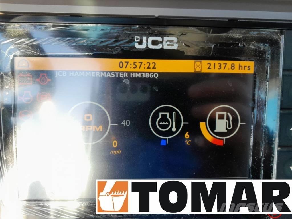 JCB 110 W Hydradig Ekskavatori uz riteņiem